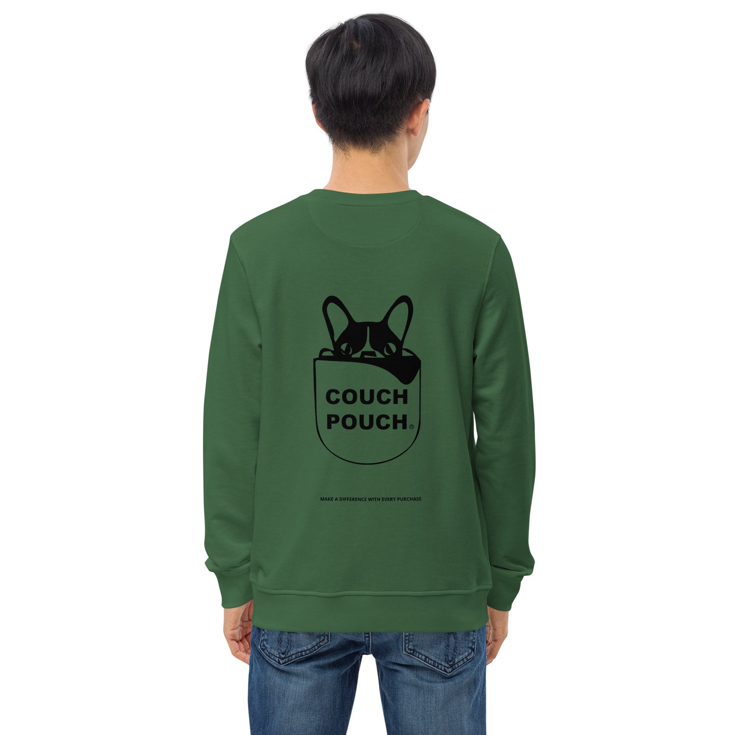 Organic Cotton / Recycled Polyester Unisex Sweatshirt - Couch Pouch®