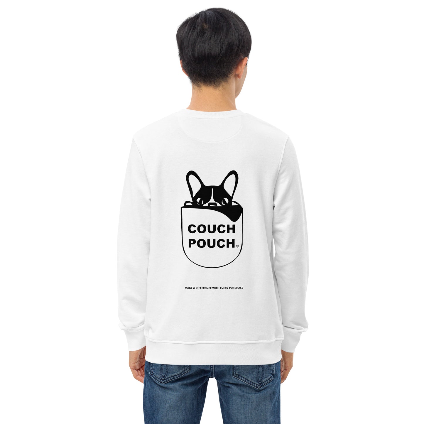 Organic Cotton / Recycled Polyester Unisex Sweatshirt - Couch Pouch®